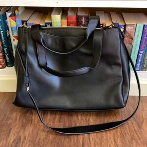 a new day Black Laptop Bag